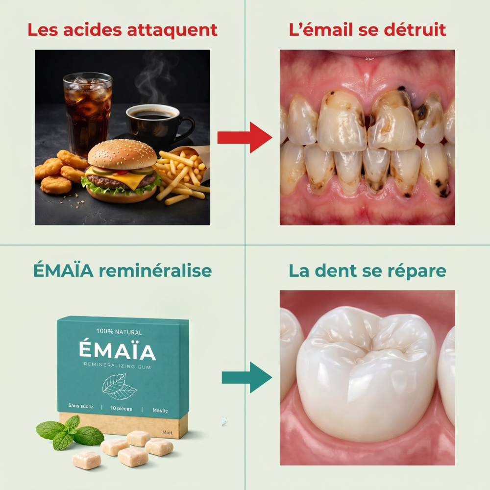 ÉMAÏA - Chewing-Gum Reminéralisant